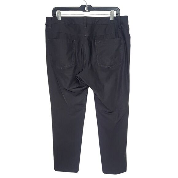 Lululemon Men’s 34 ABC Classic Fit 5 Pocket Pants Warpstreme Obsidian Black - Picture 5 of 7